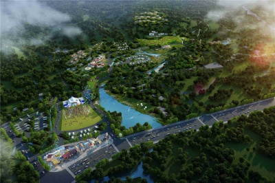 广西桂平汽车房车露营基地景观规划