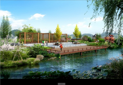 安顺市平坝区杨柳湾滨河公园景观方案设计